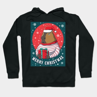 Capybara Christmas. Hoodie